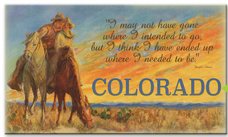 Cowboy and Cowgirl Quote (W1-2529)