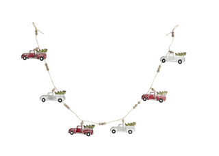 Tree and Truck Garland 60"