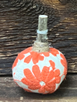 Baby Vintage Fabric Pumpkin