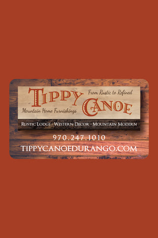 Tippy Canoe Gift Card