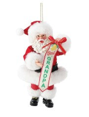 Best Grandma Santa Ornament