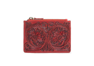 Bloom On The Range Scarlet Credit Card Wallet