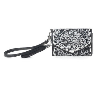 Elise Handtooled Leather Wallet