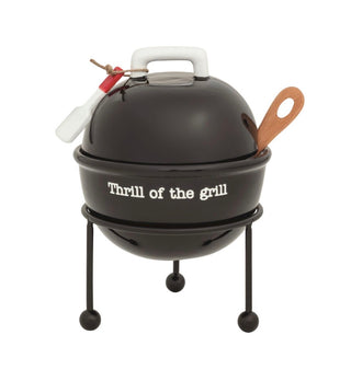 Grill Shaped Tidbit Dish