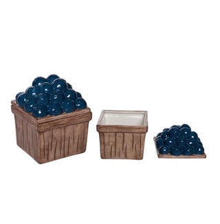Blueberry Lidded Dip Bowl