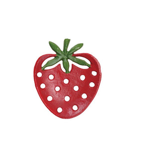 Cast Iron Strawberry Shaped Trivet