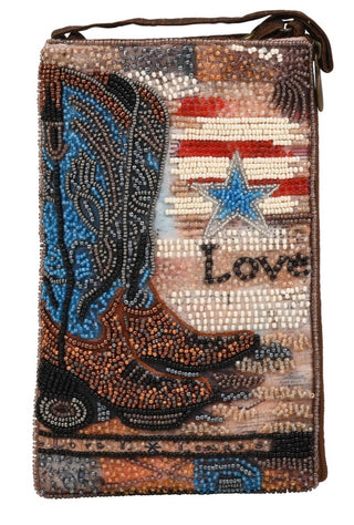 Boots and Spurs Smart Phone Club Bag