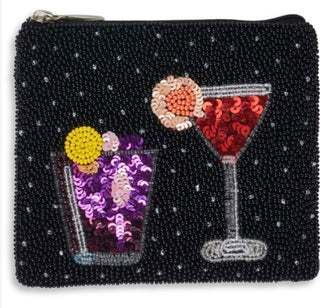 Cocktails Essential Coin/Credit Card Pouch