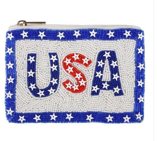 USA Essential Coin/Credit Card Pouch