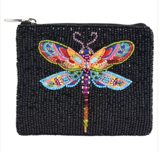 Colorful Dragonfly  Essential Coin/Credit Card Pouch
