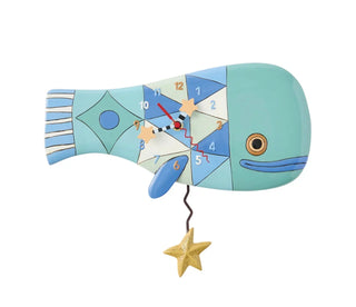 Patch Whale Clock