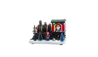 Santa Lighted Musical Train