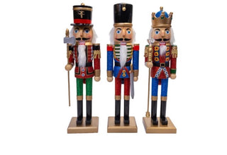 Red Green Blue  Nutcracker 15”