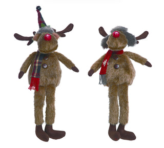 Rustic Moose Shelf Sitter