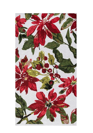 Poinsettia Dish Towel