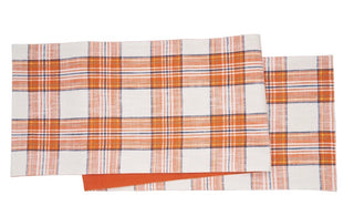Gibson Plaid Table Runner 72"
