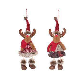 Nordic Moose Ornaments