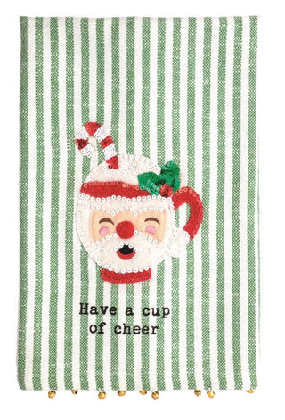 Christmas Sequin Dish Towel