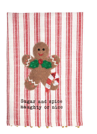 Christmas Sequin Dish Towel