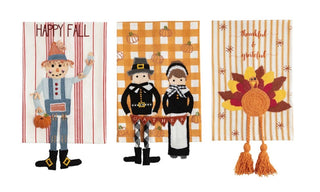 Fall Dangle Leg Dish Towel