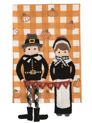 Fall Dangle Leg Dish Towel