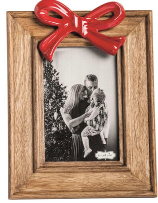 Red Bow Picture Frame