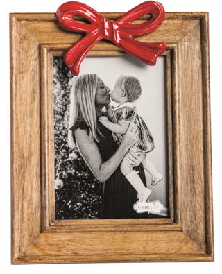 Red Bow Picture Frame