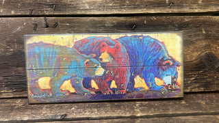 The Sting Wood Sign 7 x 16 (W75-STING)