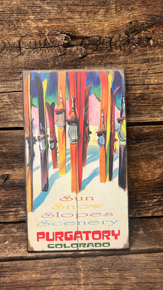 Colorful Skis 8x14 (W55-881)