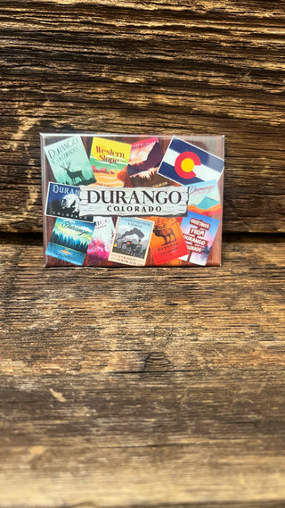 Durango Retro Collage Magnet
