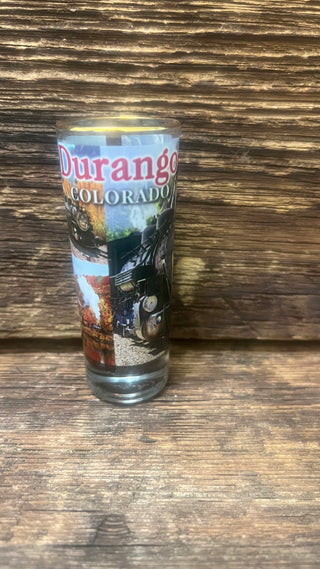 Durango/Silverton Train 2oz. Shooter Glass