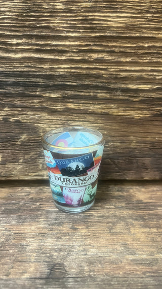 Durango Retro Collage 1oz. Shot Glass