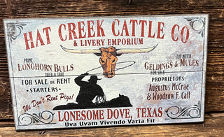 Lonesome Dove Wood 14x8 (W55-OWD-1108-P)