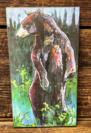 Black Bear Wood 8x14 (W55-MEI-2399-EA)