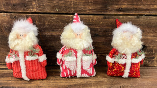 Santa w/ Candy Cane in Pocket H-39