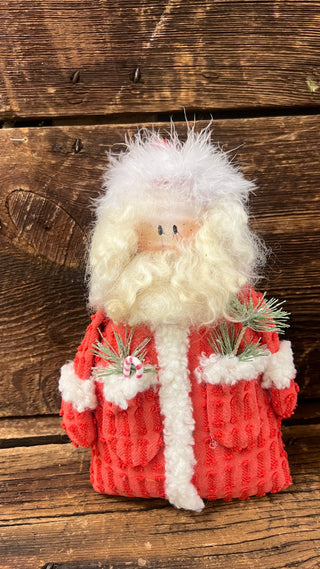 Santa w/ Candy Cane in Pocket H-39