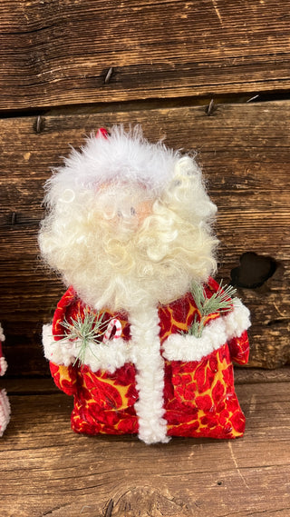 Santa w/ Candy Cane in Pocket H-39