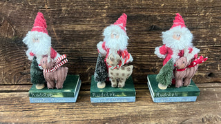 Santa on Book H-62