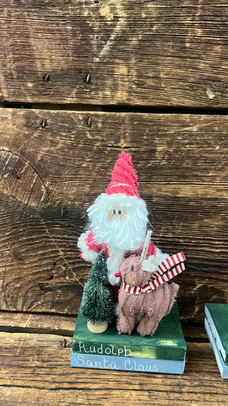 Santa on Book H-62