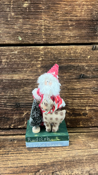 Santa on Book H-62