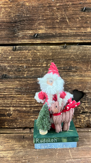 Santa on Book H-62