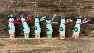 Snowman on Block H-70
