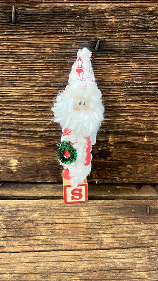 Santa on Block H-69
