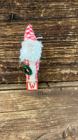 Santa on Block H-69