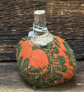 Baby Vintage Fabric Pumpkin