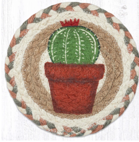 Cacti 3 Capitol Earth 5" Coaster