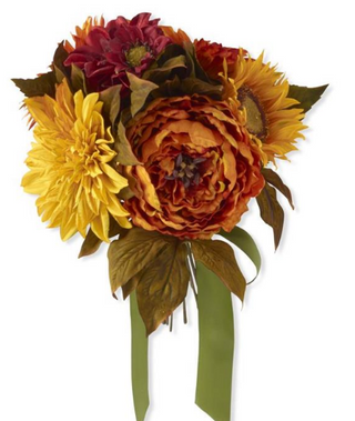 Fall Peony Dahlia & Sunflower Bundle