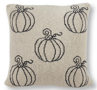 Pumpkin Cotton Knit Pillow