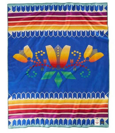 Pendleton College Fund Blanket "Courage To Bloom"
