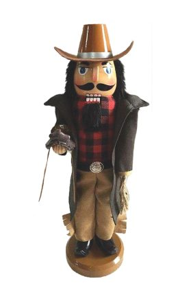 Leather Duster Cowboy Nutcracker